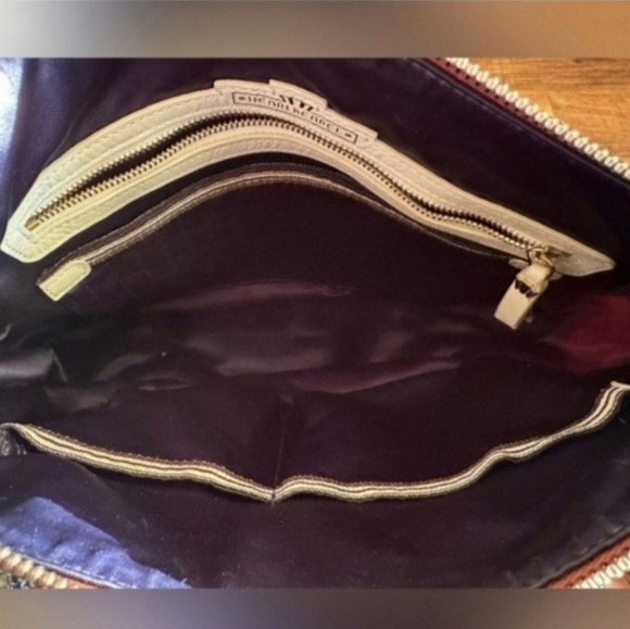 Vintage Henri Bendel multicolor stripe snakeskin bag - Picture 4 of 9